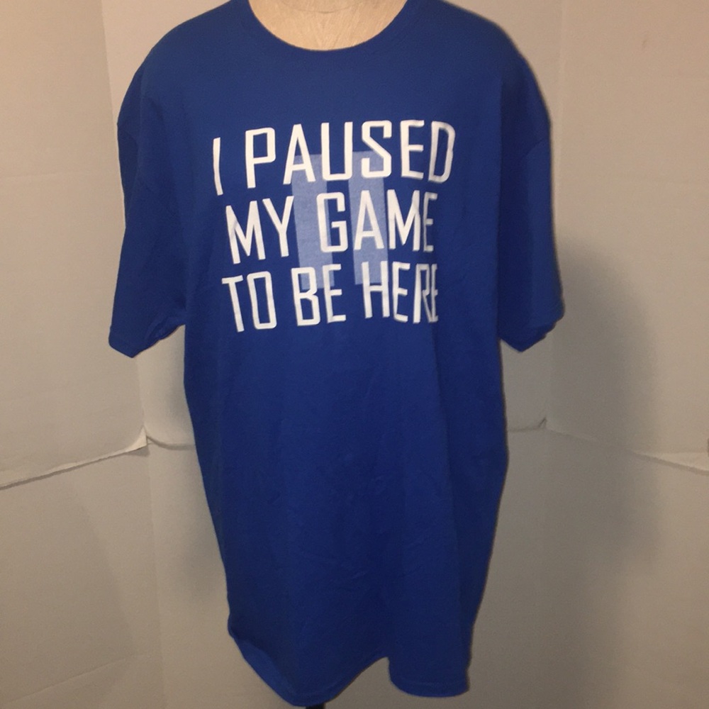 Blue Graphic T-Shirt